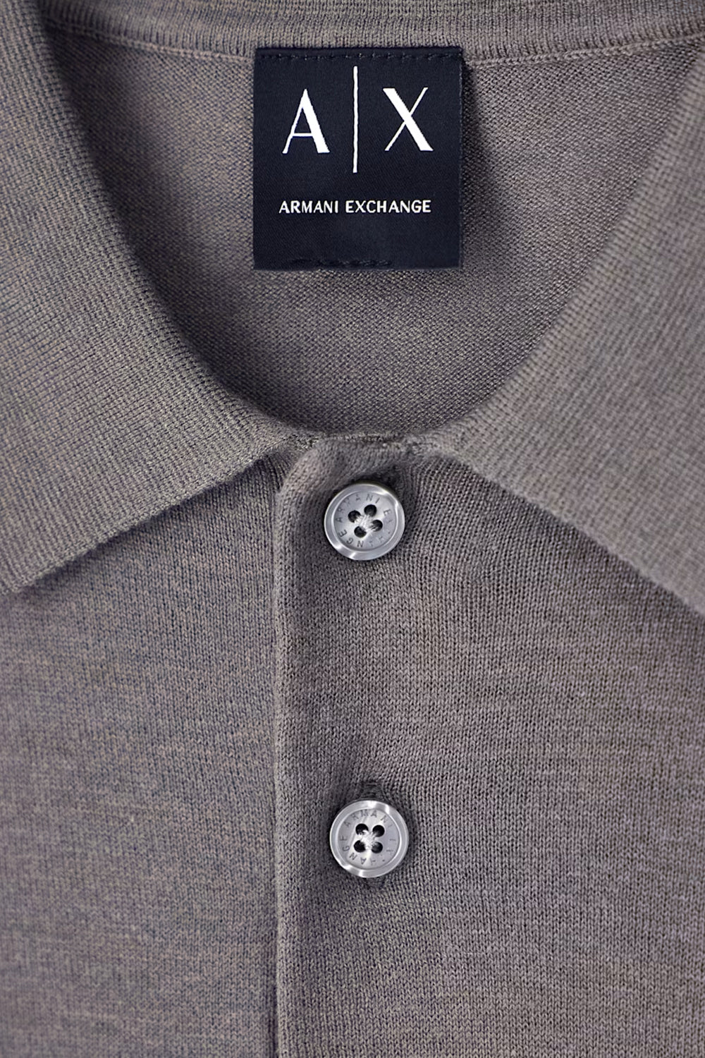 Polo in maglia Crossover in lyocell e lana XM003569 AF28778U6125 Armani Exchange