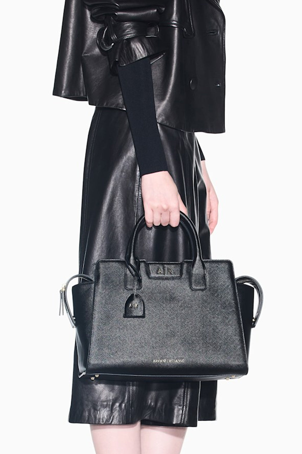 Borsa shopping con logo e tracolla rimovibile XW002158 AF26570UC001 Armani Exchange