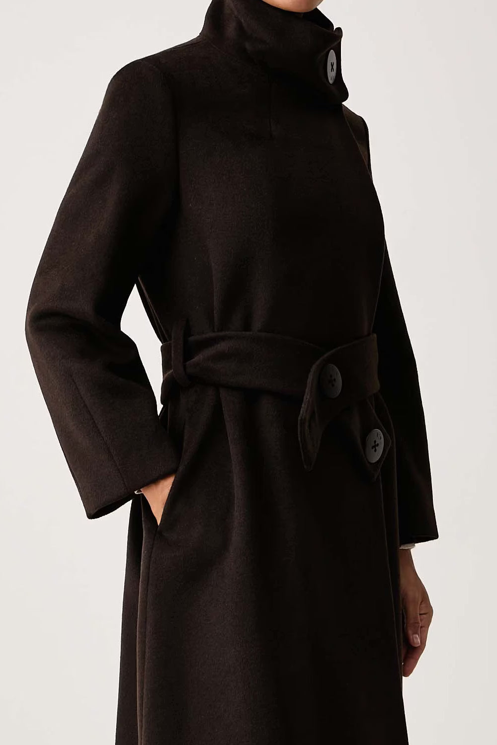 Cappotto da donna con misto lana XW002447 AF26076U6032 Armani Exchange