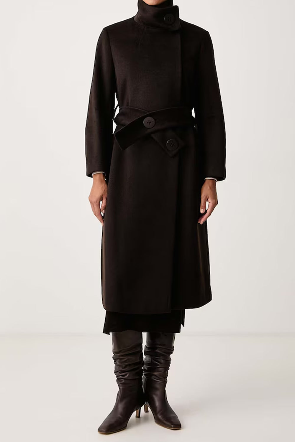 Cappotto da donna con misto lana XW002447 AF26076U6032 Armani Exchange