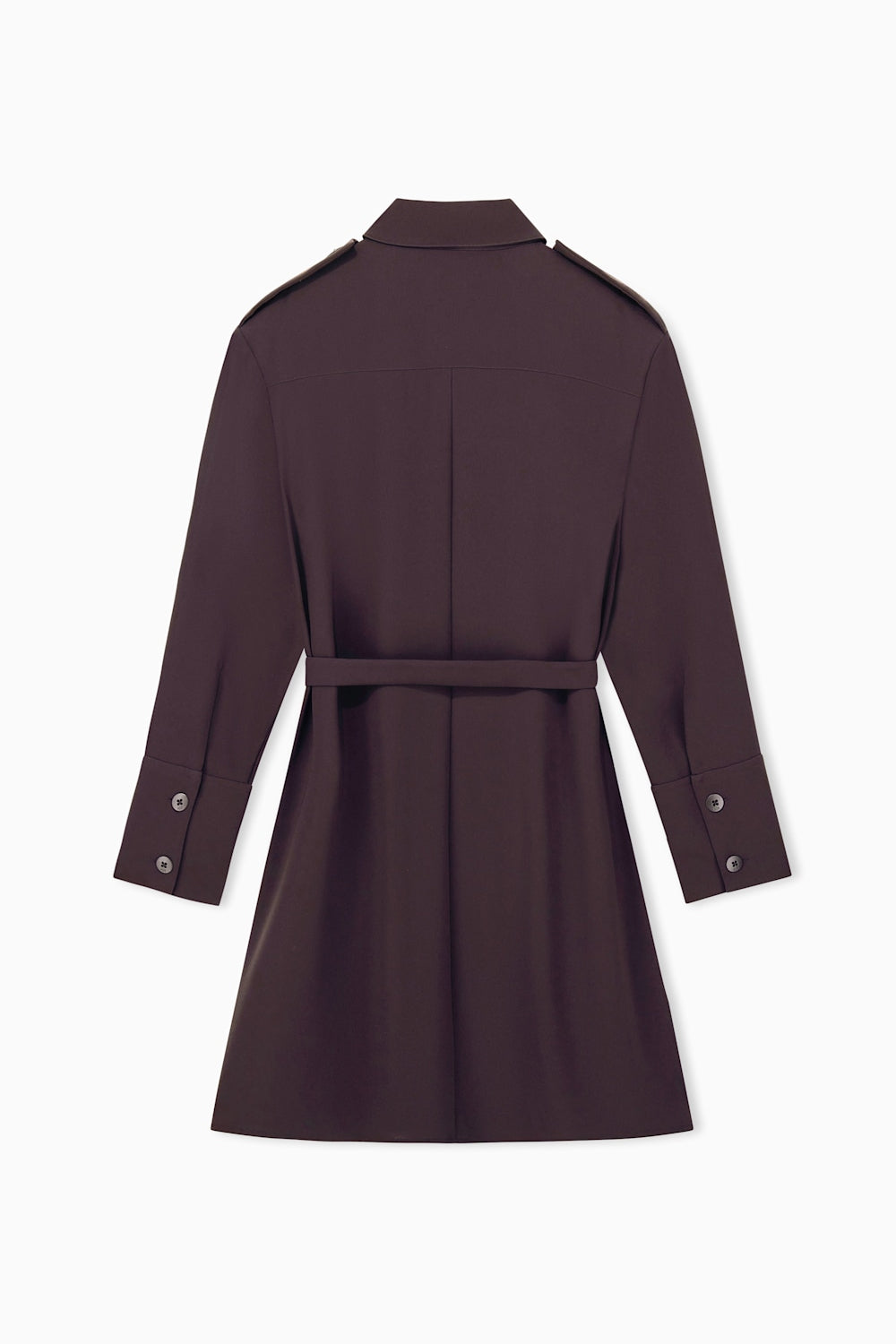 Abito chemisier Crossover in crepe riciclato con cintura XW002487 AF26071U6032 Armani Exchange