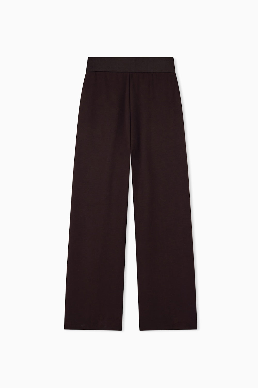 Pantaloni gamba larga in tessuto scuba con spacchi XW002759 AF24068U6032 Armani Exchange