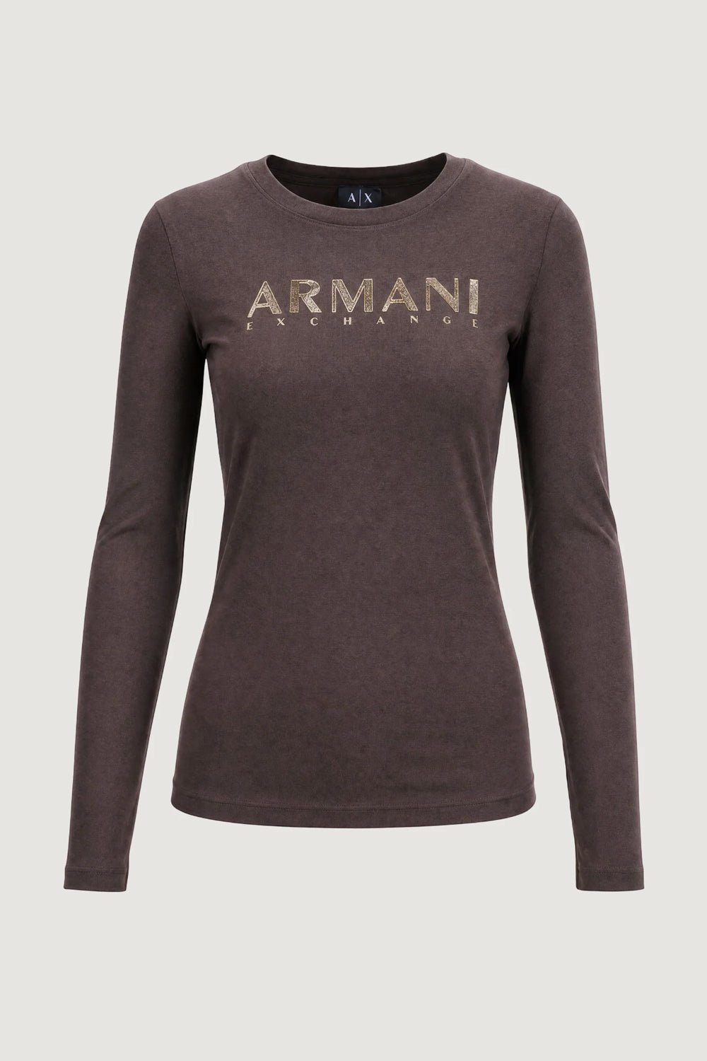 t-shirt a maniche lunghe con logo AX XW002761 AF23954U6032 Armani Exchange