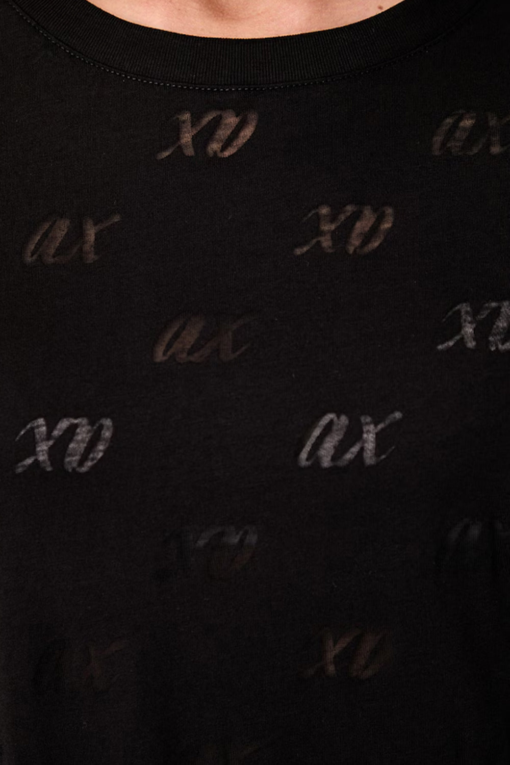 t-shirt in cotone con logo AX XW002770 AF10835UC001 Armani Exchange