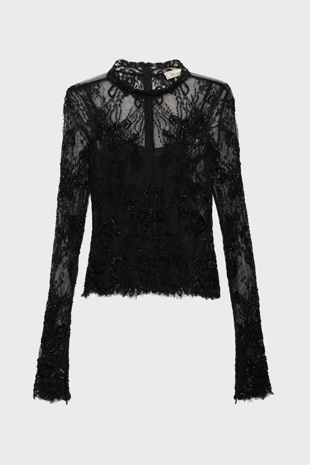 t-shirt in pizzo RF6064 J161622222 Blumarine