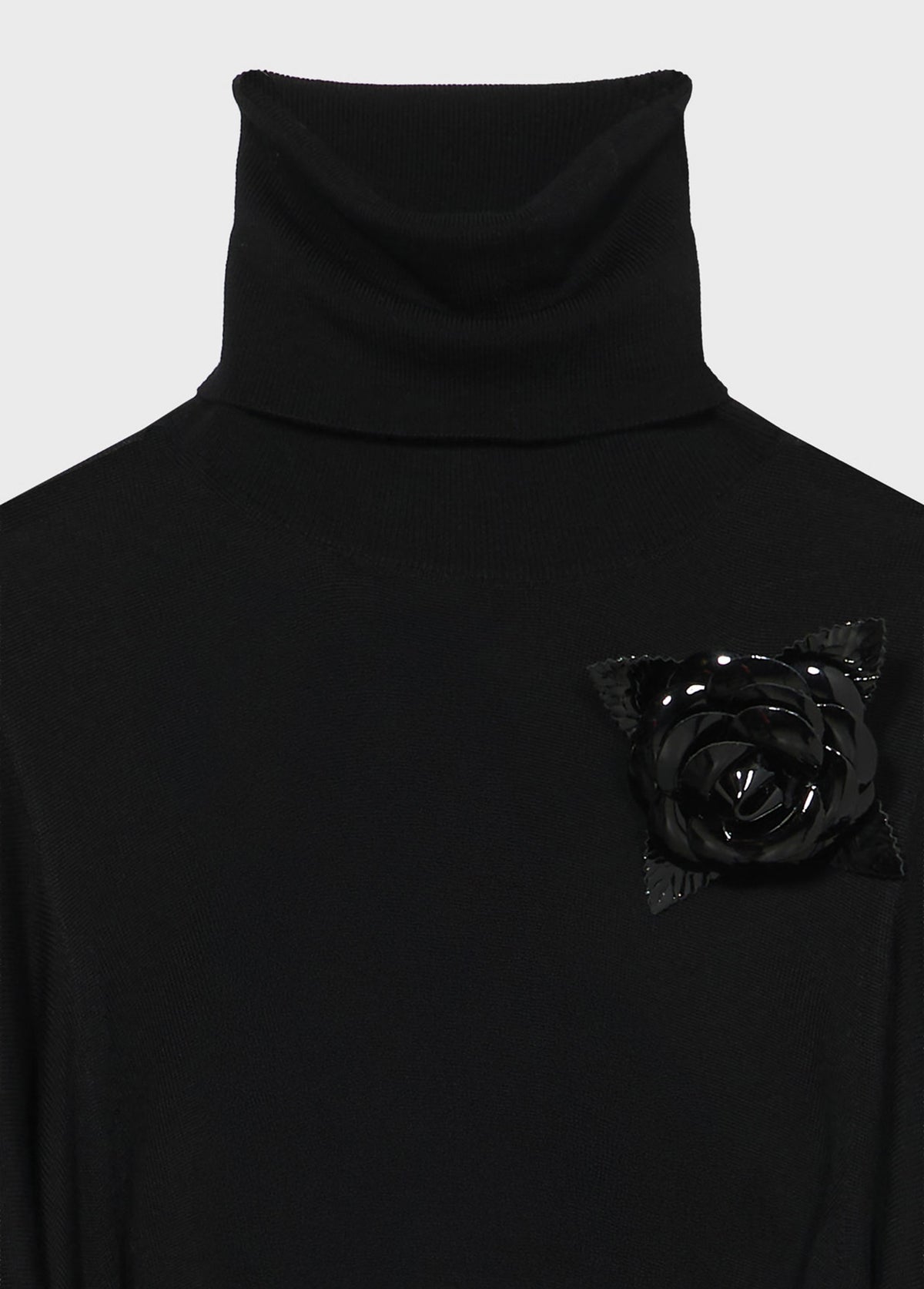 maglia a collo alto RF6179 MA31322222 Blumarine