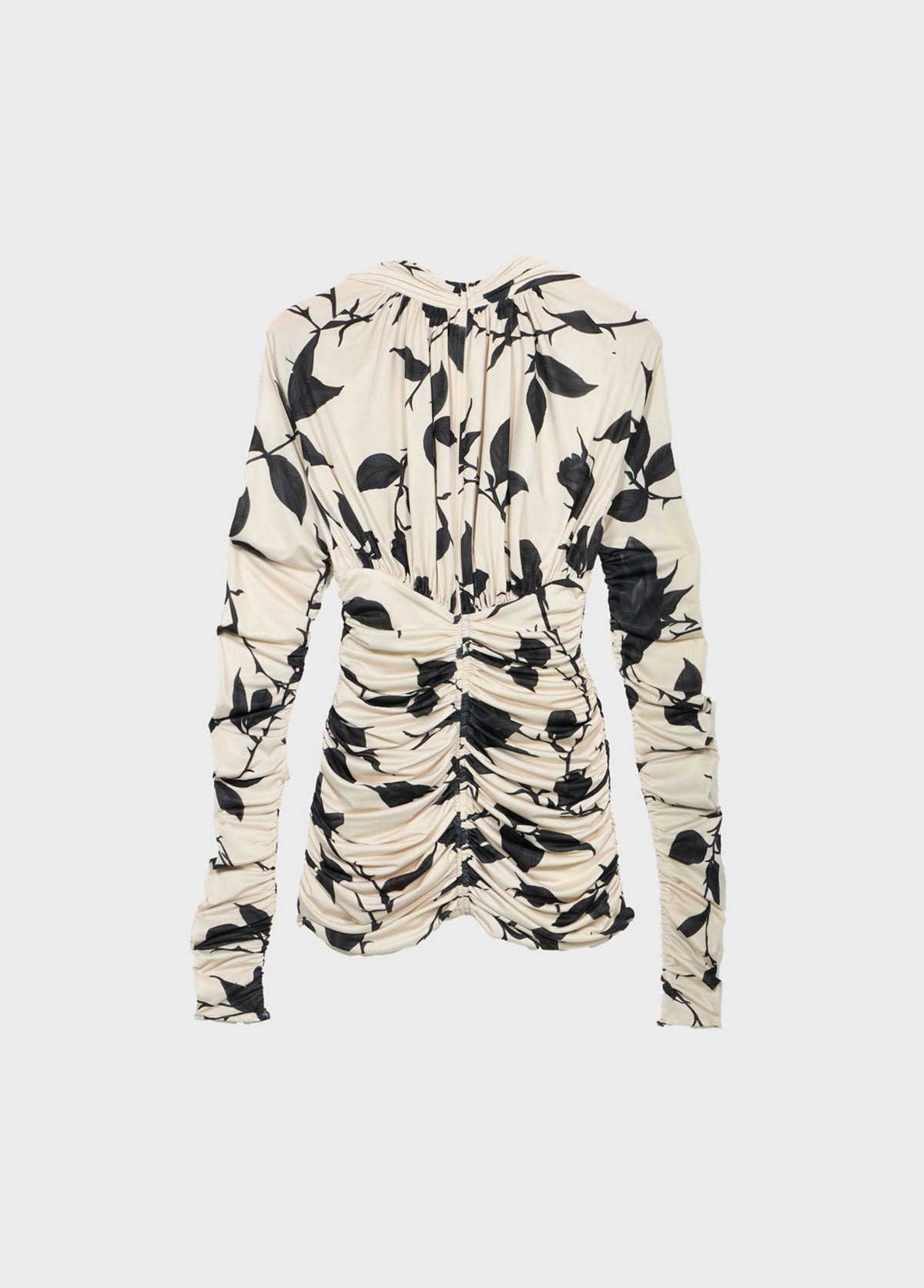 maglia increspata a maniche lunghe RF6243 J1620L9635 Blumarine
