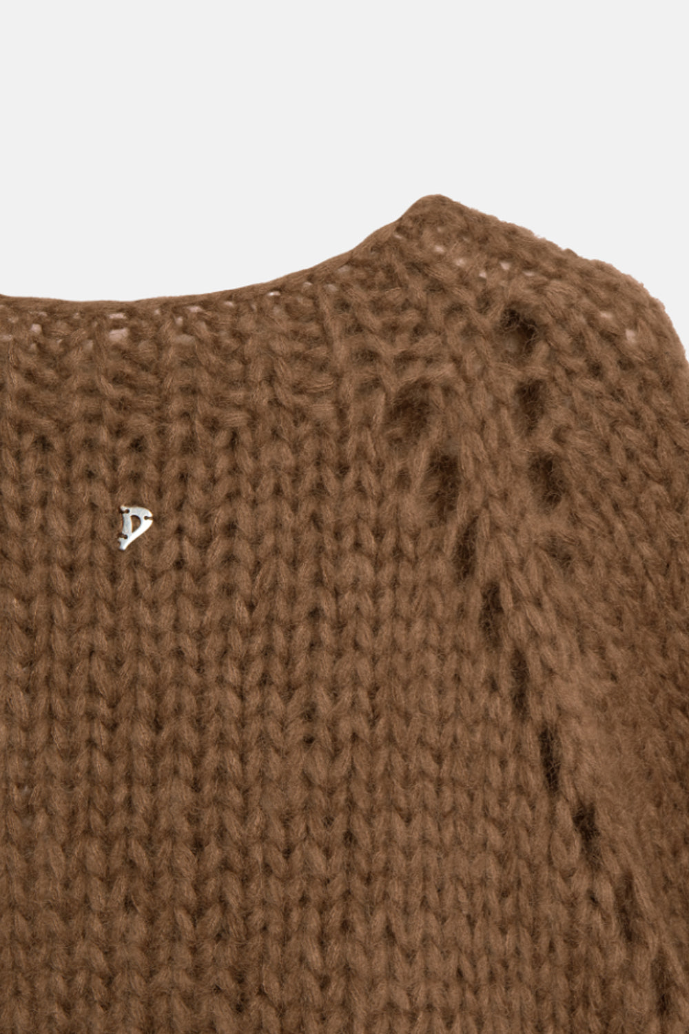 Maglione girocollo in mohair dalla vestibilità regolare DT461 M01039D-002728 Dondup