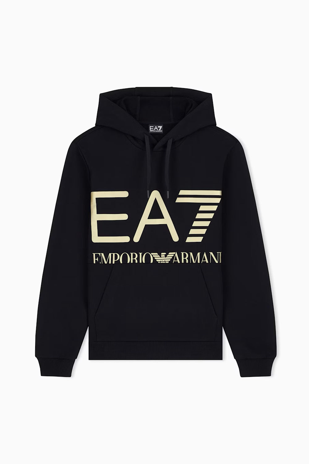 Felpa Logo Series in cotone con cappuccio e maxi logo 7M002202 AF27189MC004 EA7 Emporio Armani