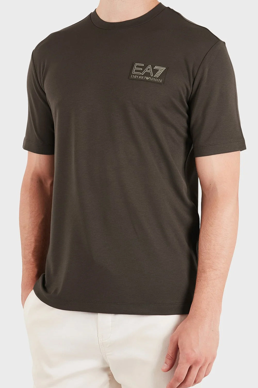 Oversized fit t-shirt Premium Label in viscose jersey 7M002238 AF13739U6027 EA7 Emporio Armani