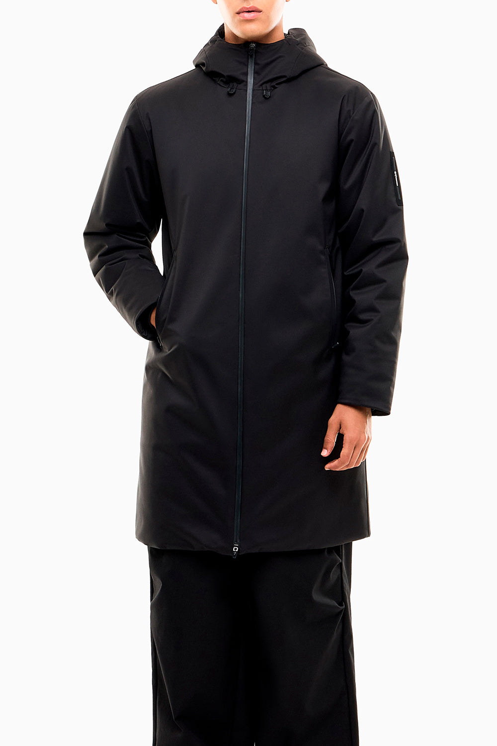 giubbotto Caban da uomo con cappuccio 7M002375 AF15952UC001 EA7 Emporio Armani