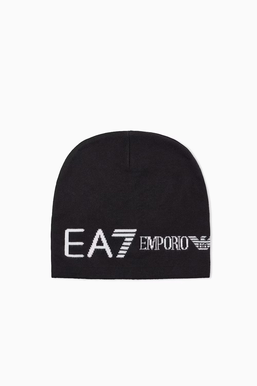 Beanie con logo a contrasto 7X000913 AF11994MC001 EA7 Emporio Armani
