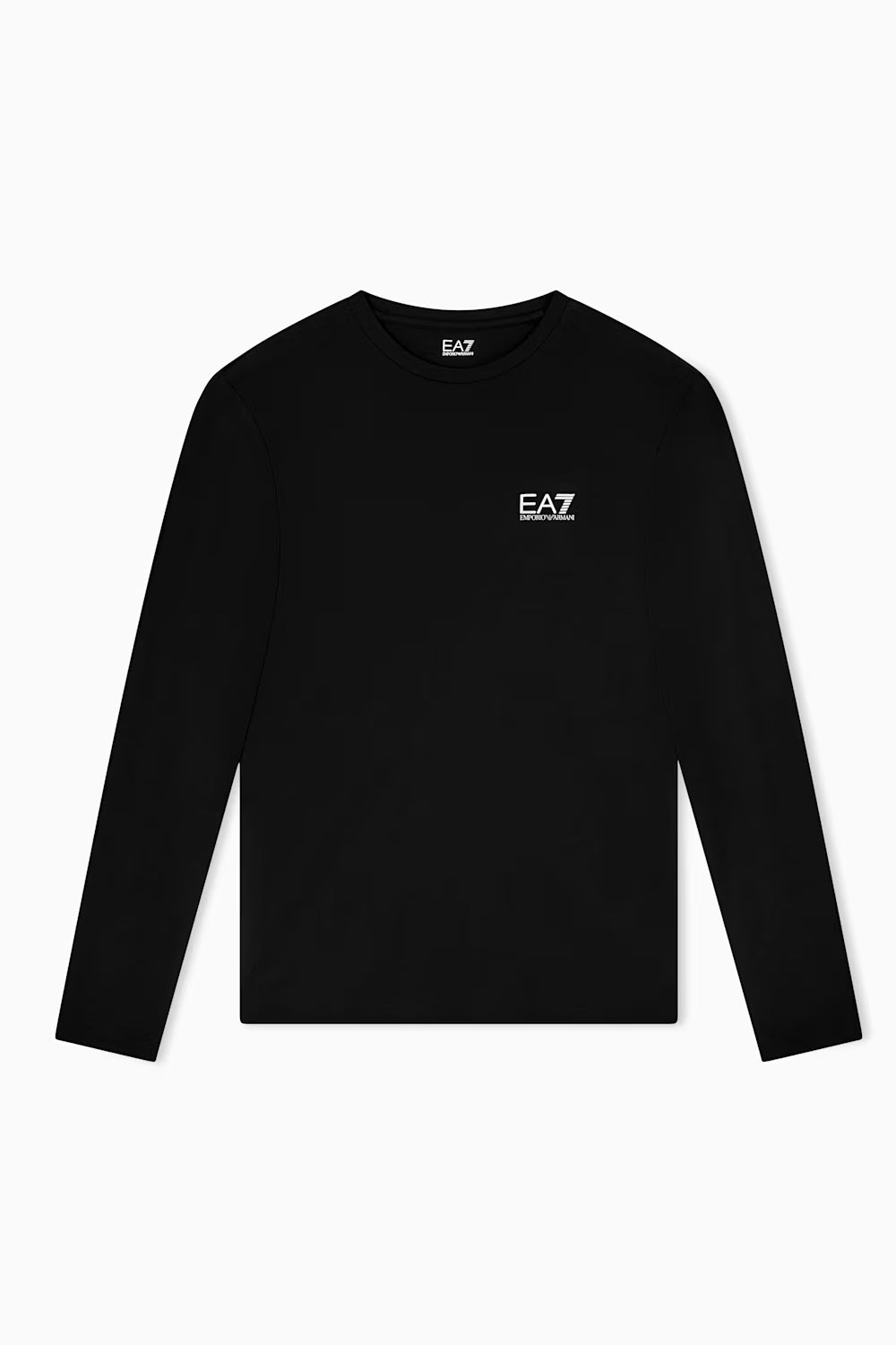 T-shirt Core Identity girocollo a maniche lunghe in cotone 8NPT28 PJVQZ1200 EA7 Emporio Armani