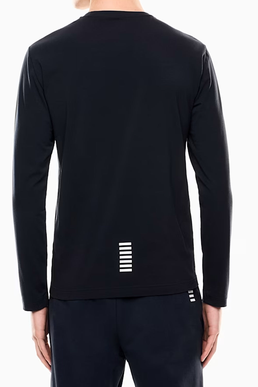 T-shirt Core Identity girocollo a maniche lunghe in cotone 8NPT28 PJVQZ1562 EA7 Emporio Armani