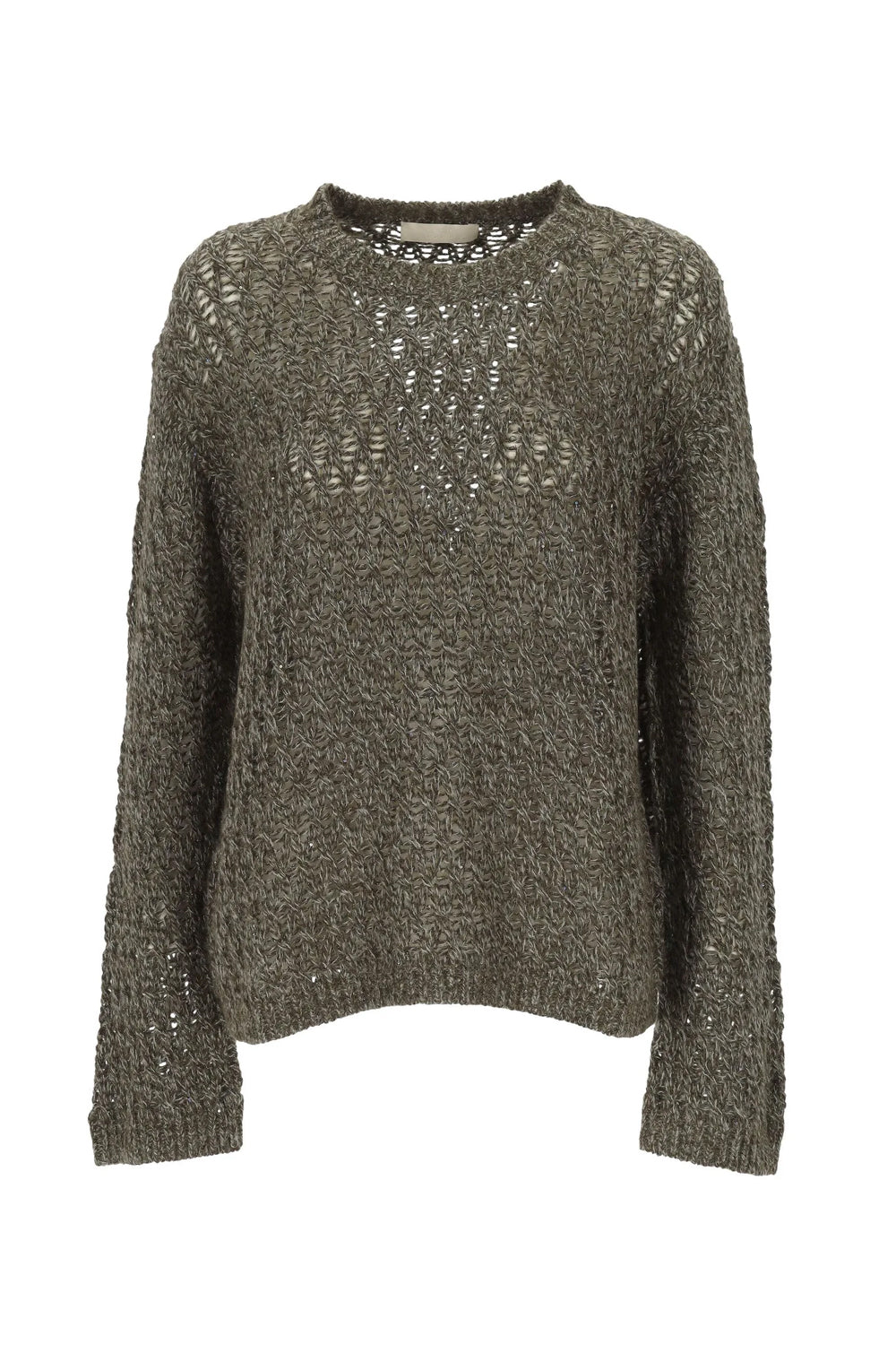 Maglione girocollo a maglia aperta EFWM260004 /089 Eleh