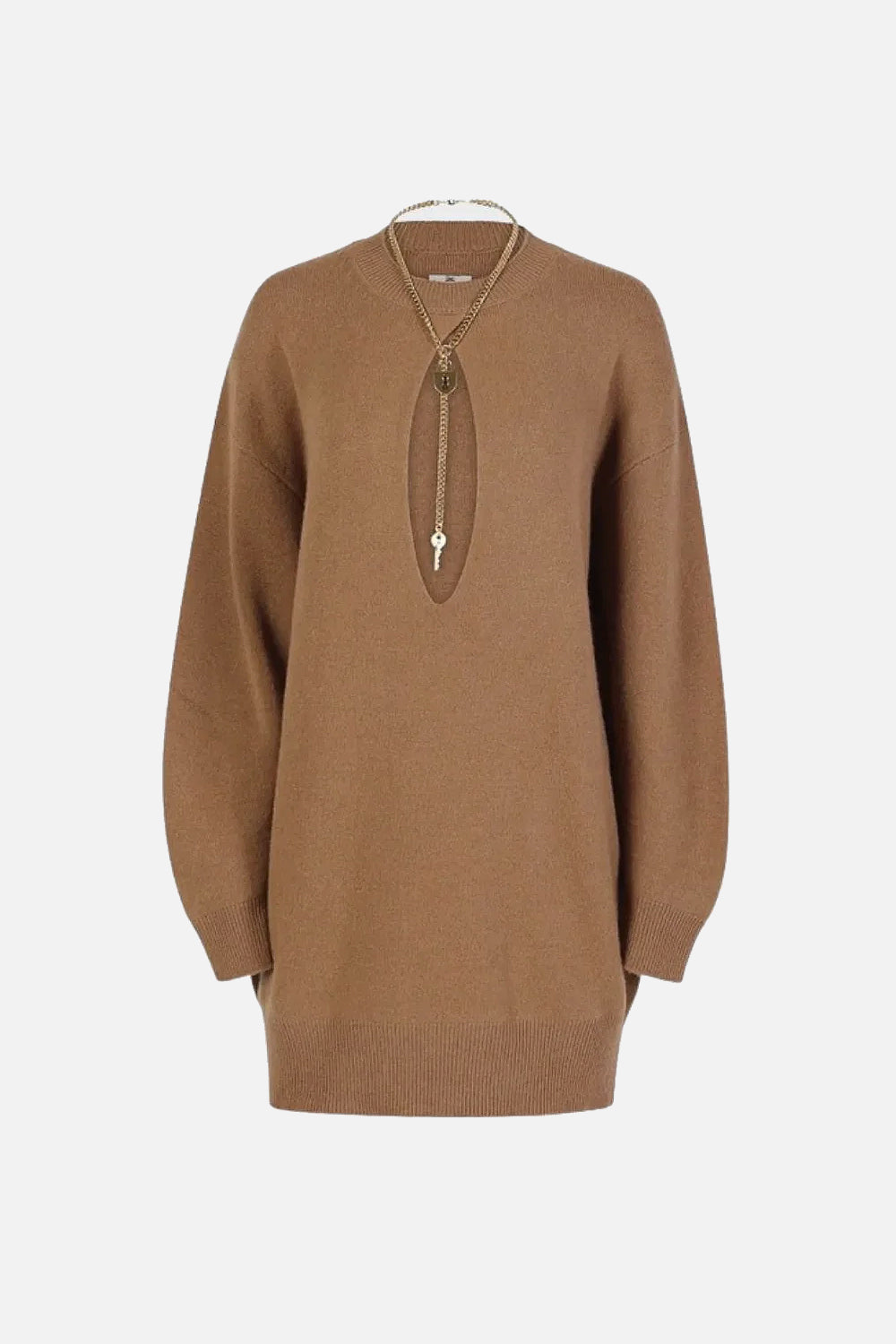 Abito Mini In Maglia con Dettagli Cut-out AM23T 66E2AI6 Elisabetta Franchi