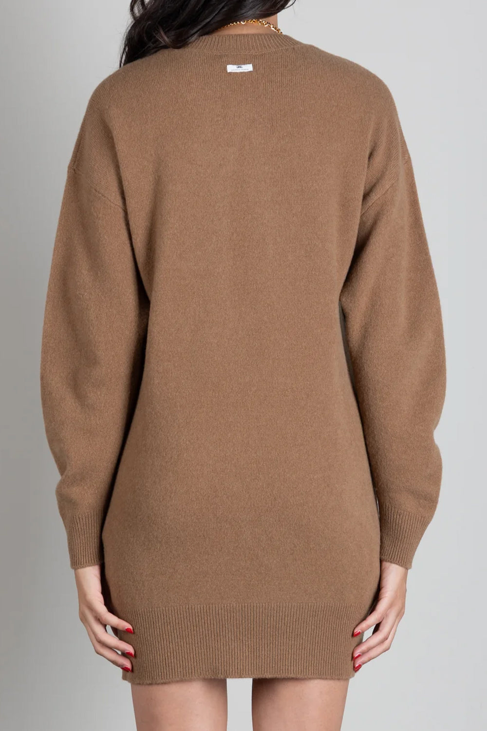 Abito Mini In Maglia con Dettagli Cut-out AM23T 66E2AI6 Elisabetta Franchi
