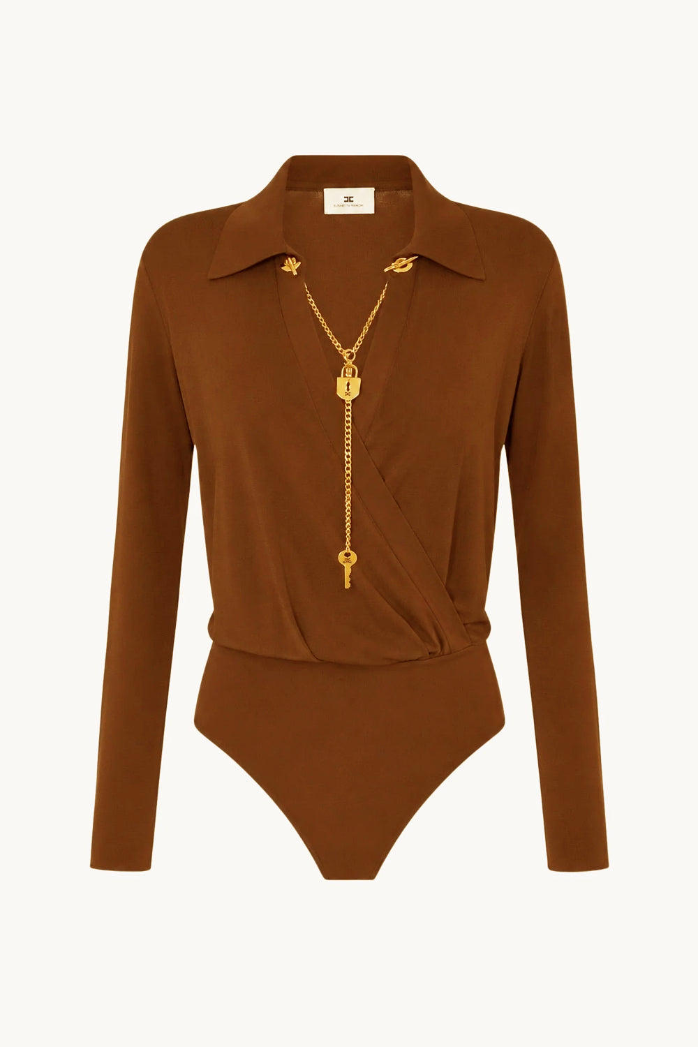 body in maglia BK03S 66E2FK3 Elisabetta Franchi