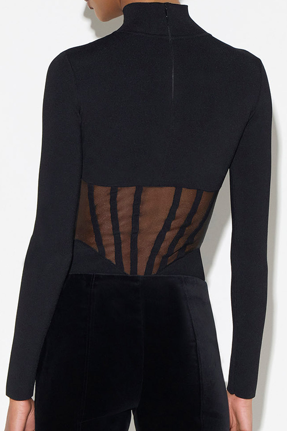 Body bustier in maglia BK05S 67E2110 Elisabetta Franchi