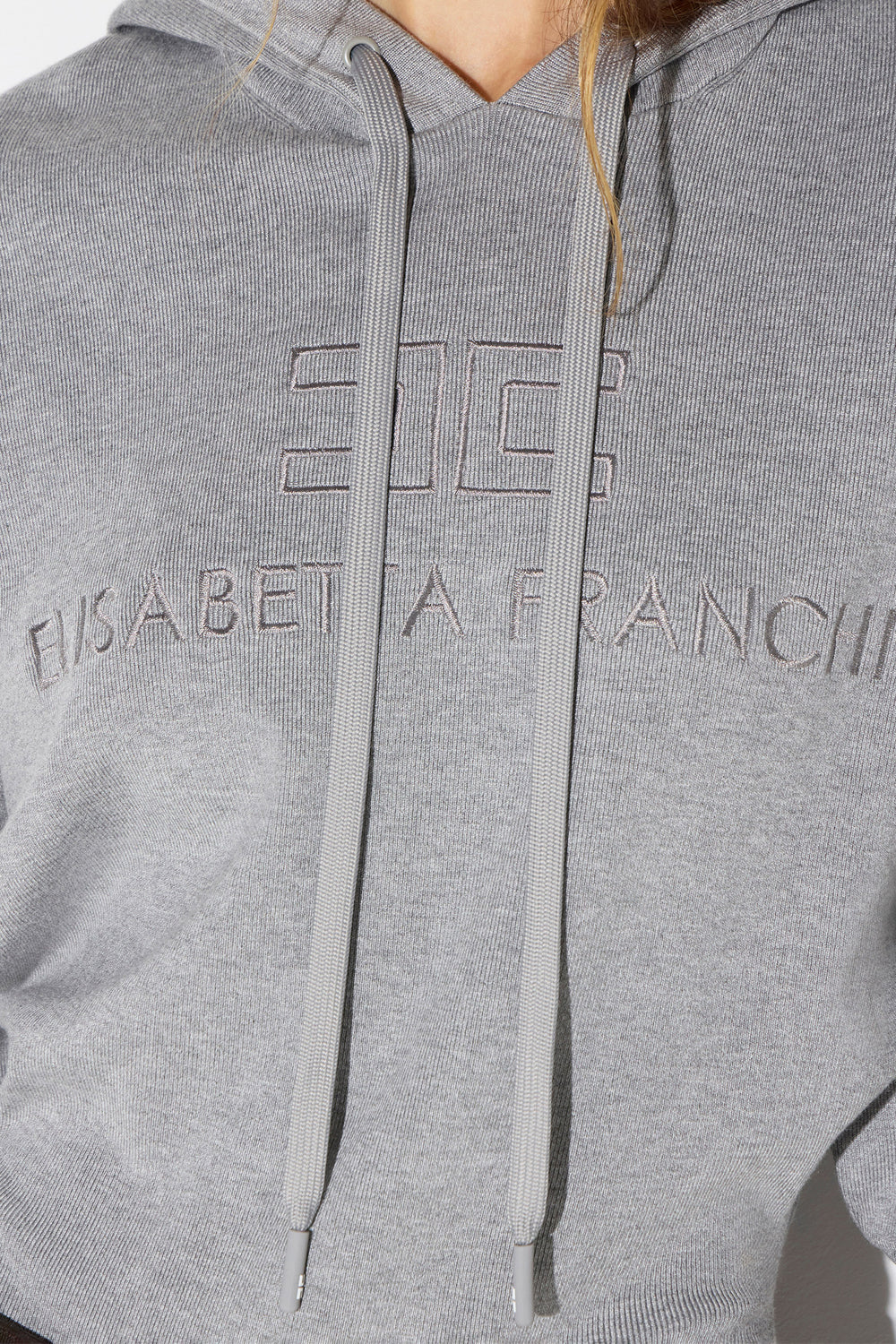 Body in maglia con cappuccio<BR/> BK87S 66E2431 Elisabetta Franchi