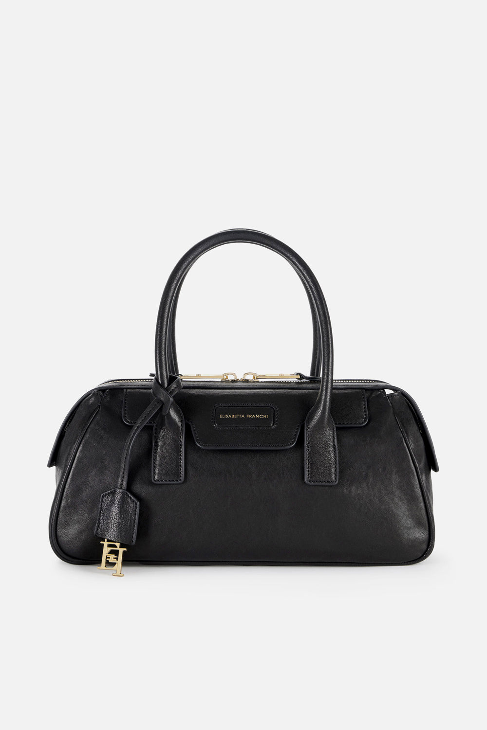 Borsa Boston piccola in pelle nappa BS19A 67E2110 Elisabetta Franchi