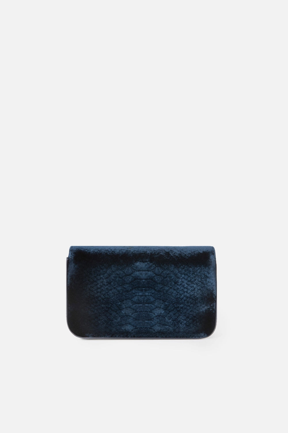 Borsa a spalla in velluto con stampa coccodrillo BS20A 67E2H88 Elisabetta Franchi