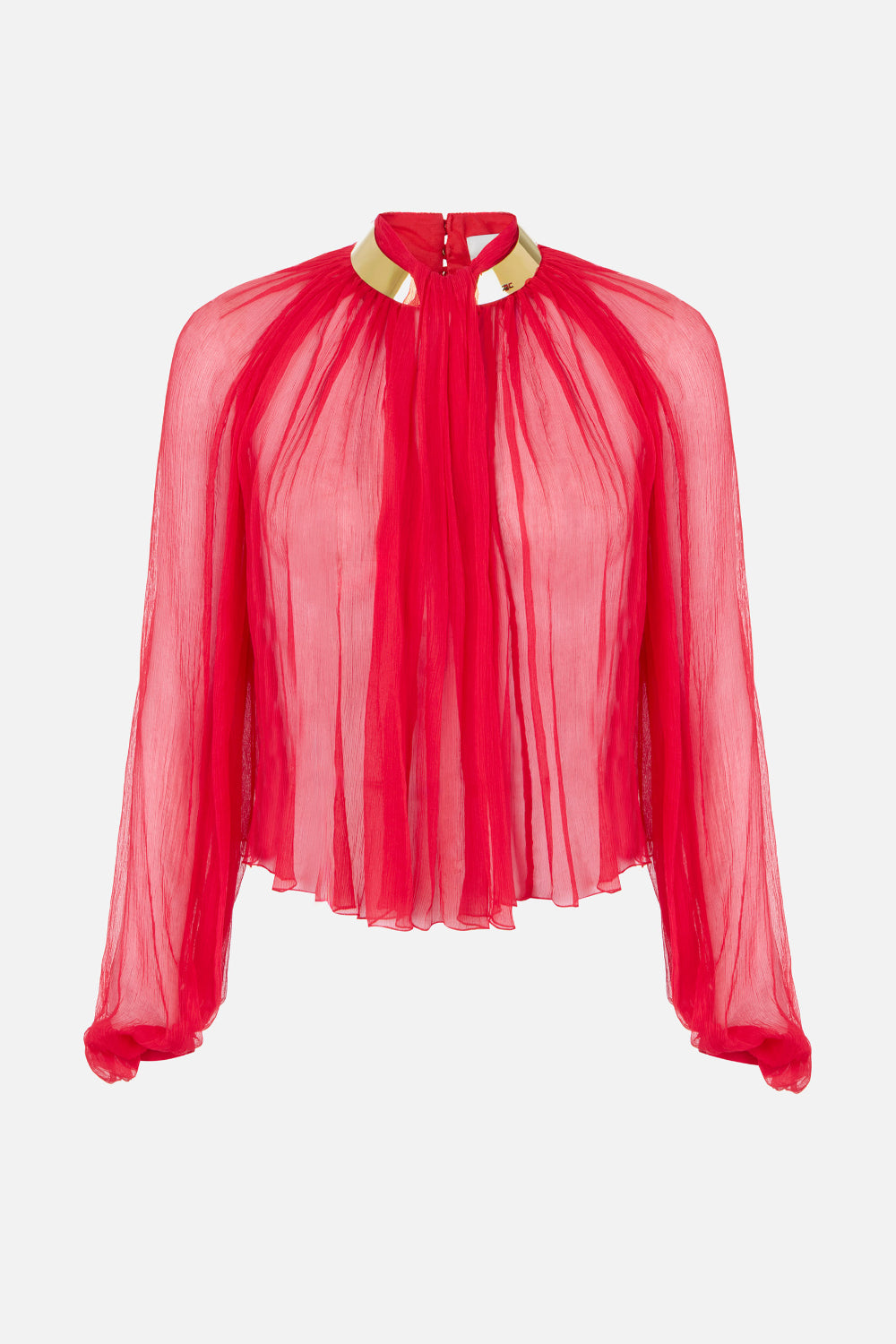 blusa trasparente CA189 663ECG5 Elisabetta Franchi