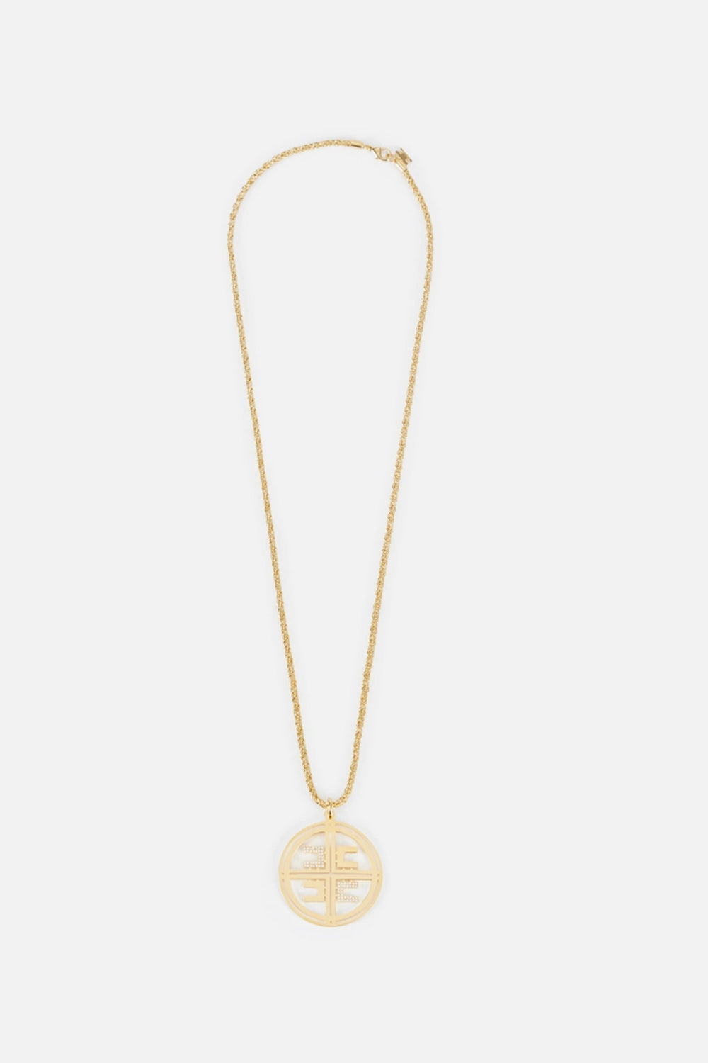 Collana lunga con medaglione<BR/> CO41B 67E2U95 Elisabetta Franchi