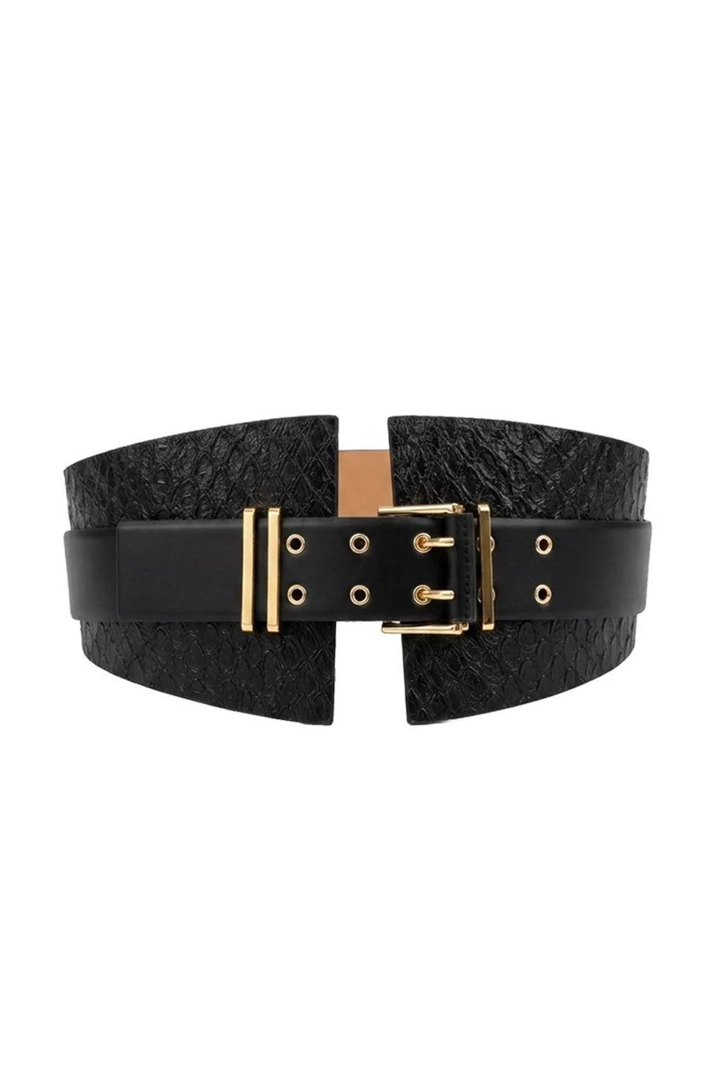 Cintura alta con trama a squame CT32S 67E2110 Elisabetta Franchi