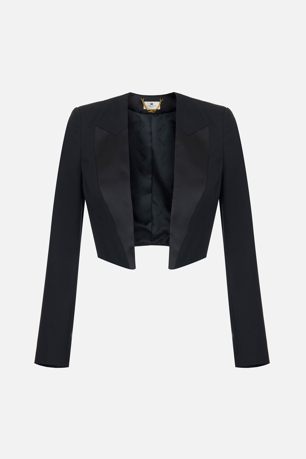 Giacca smoking in gabardina GI299 68E2110 Elisabetta Franchi