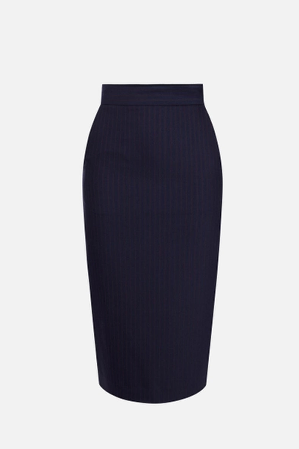 Gonna in lana con motivo gessato GO222 66E2FO9 Elisabetta Franchi