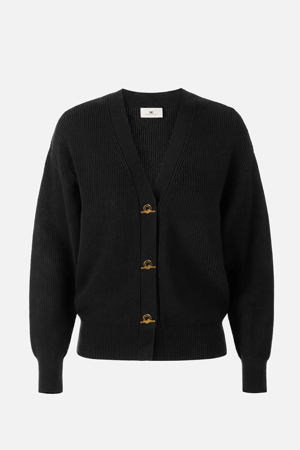 cardigan con bottoni gioiello MK01S 66E2110 Elisabetta Franchi