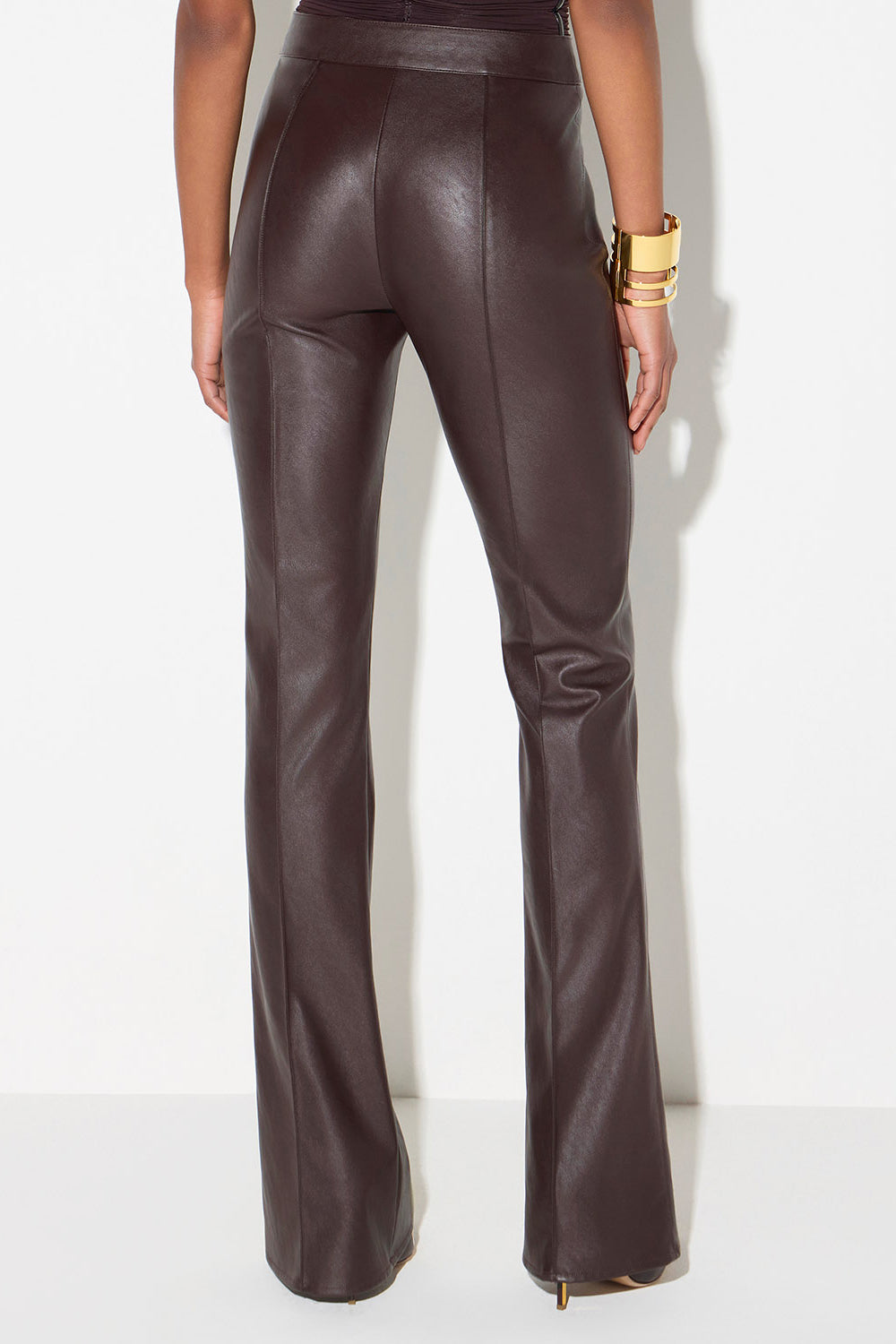Pantaloni con nervature PA188 66E2EV9 Elisabetta Franchi