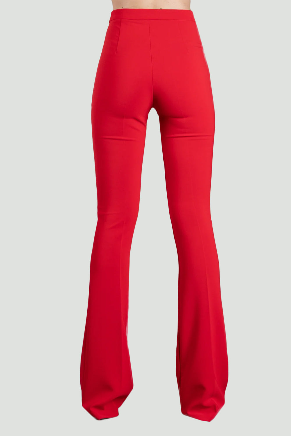 Pantaloni in doppio crêpe stretch<BR/> PA197 66E2CG5 Elisabetta Franchi
