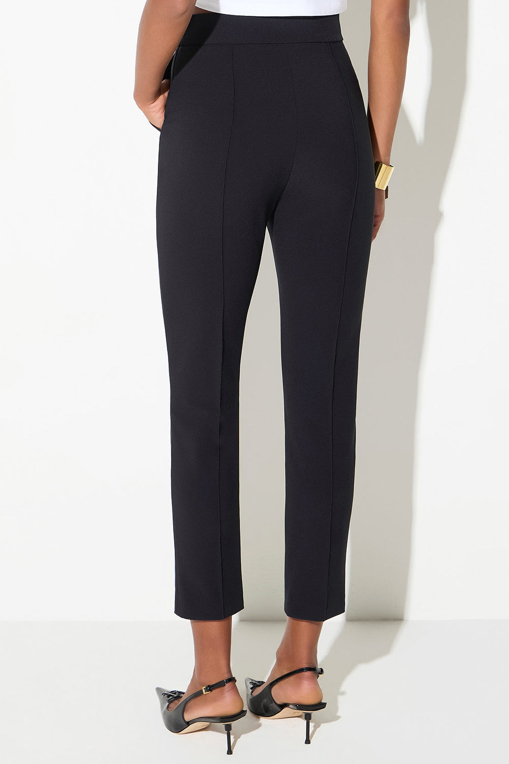 Pantaloni in tessuto tecnico PA220 67E2110 Elisabetta Franchi