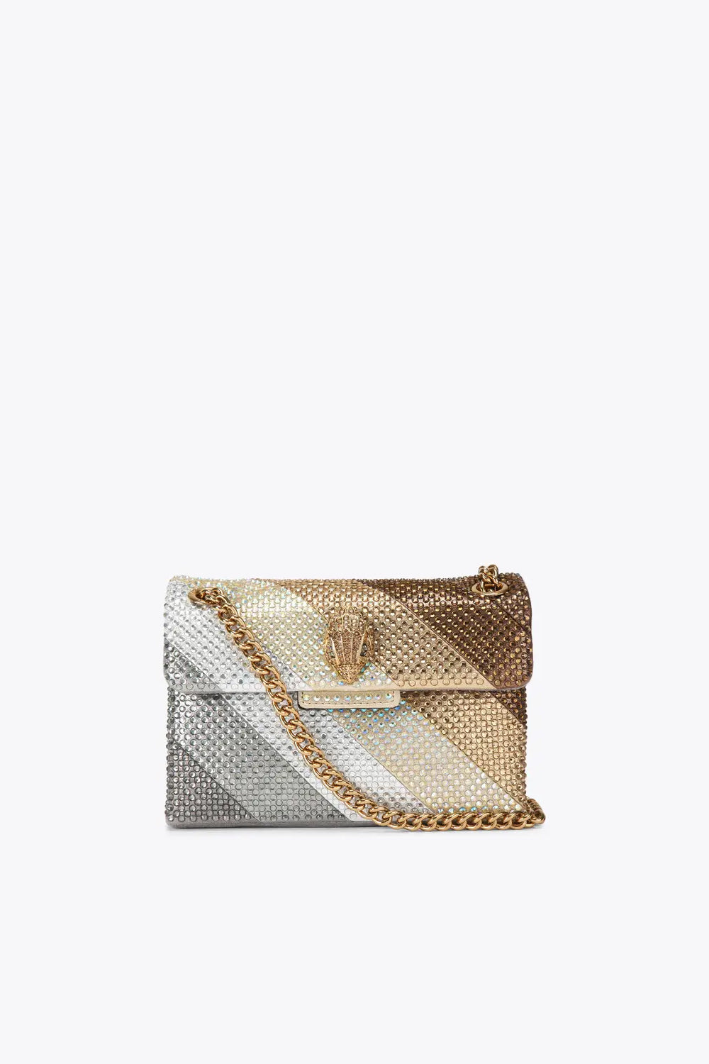 BORSA MINI CRYSTAL KENSINGTON 2051265609 /METAL COMB Kurt Geiger London