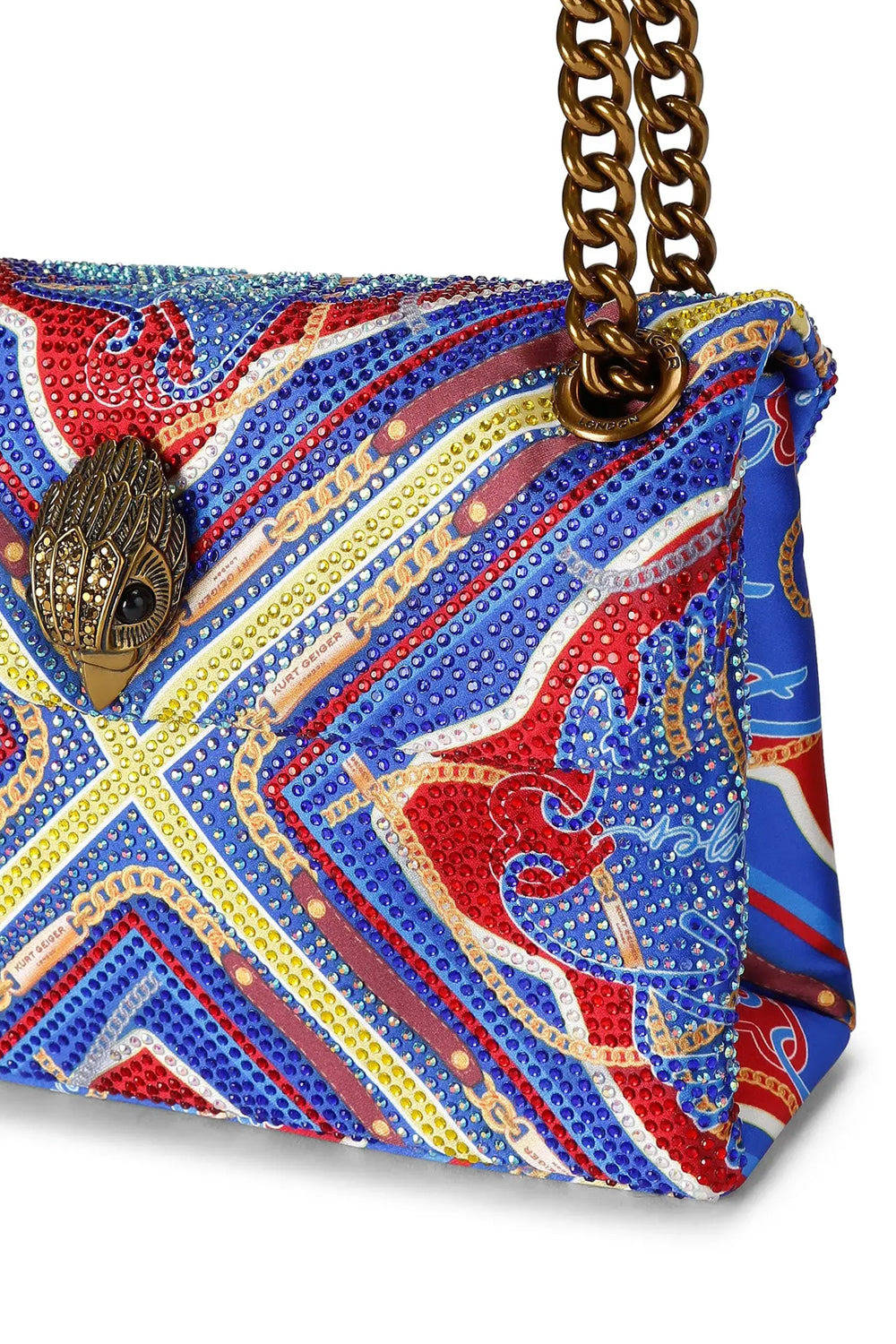 Borsa Kurt Geiger con accessorio 5018189689 /BLUE OTHER Kurt Geiger London