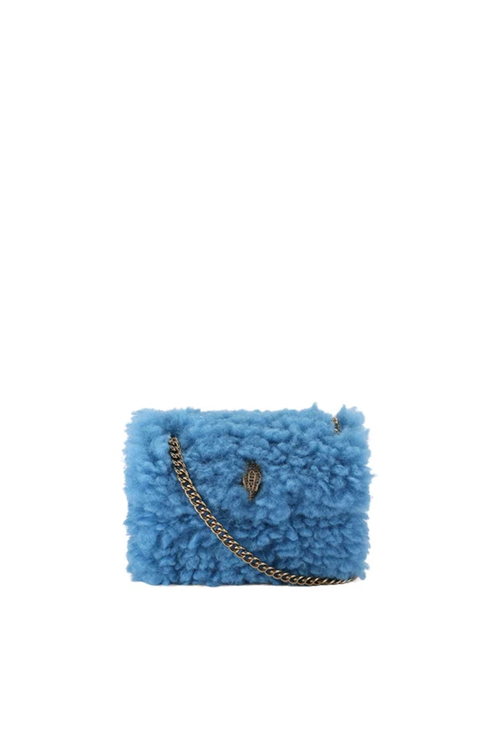 borsa MINI KENSINGTON FUR 5019682999 /MID BLUE Kurt Geiger London