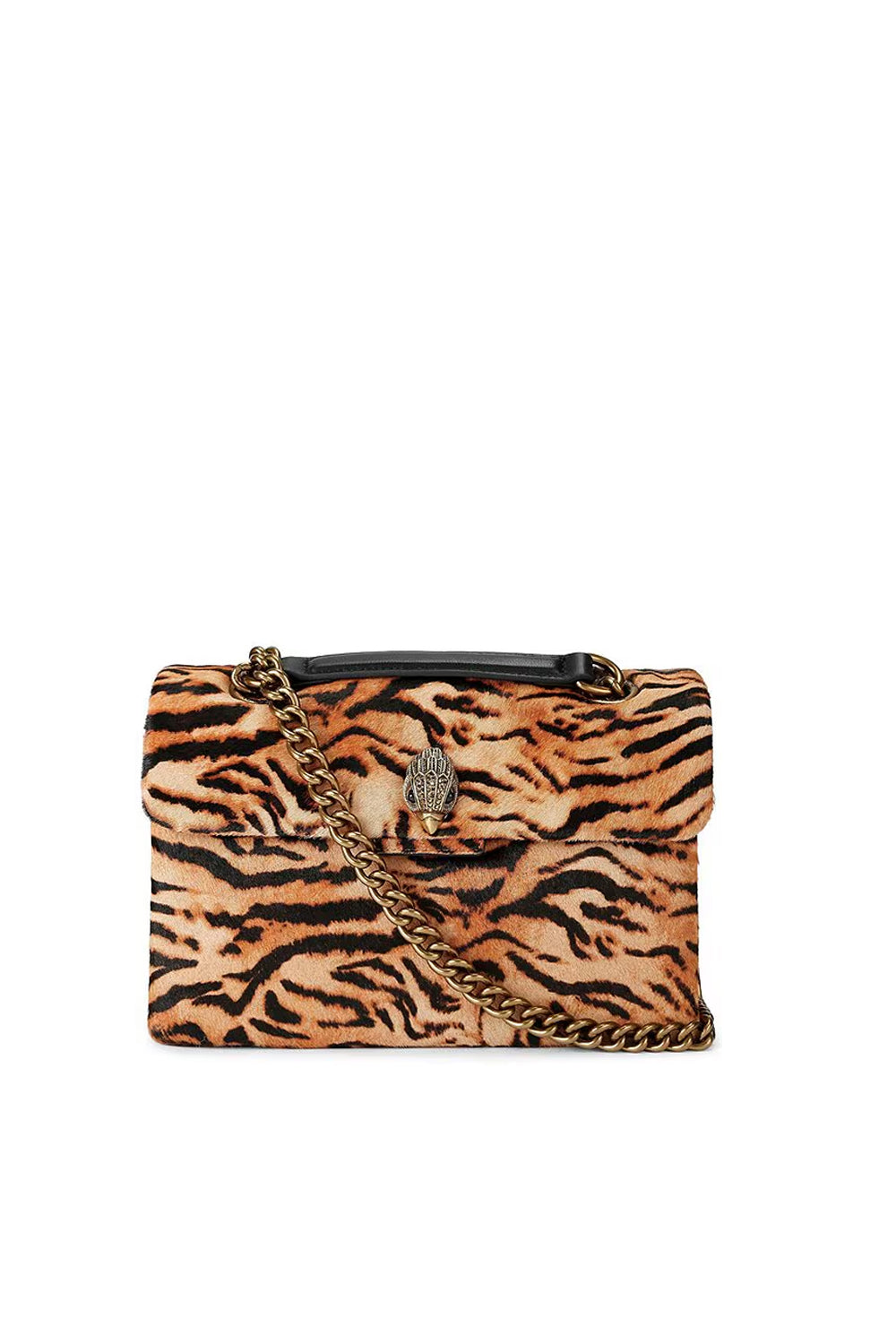 Borsa a tracolla Kurt Geiger Kensington in cavallino leopardato 5021546189 /CAMEL/OTH Kurt Geiger London