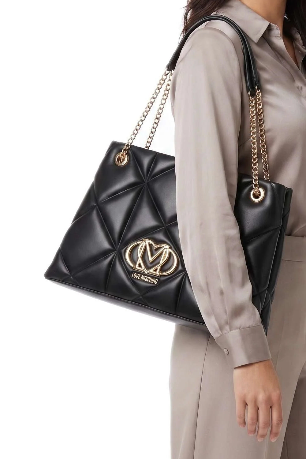 borsa due manici love moschino JC4040PP0P LC0000 Love Moschino
