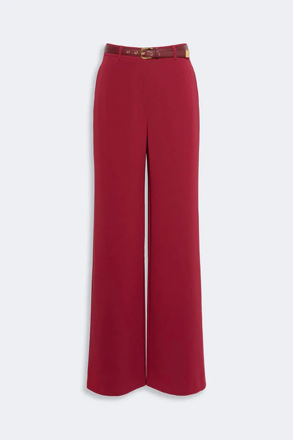 Pantalone wide leg in cady tecnico MSTAMICO 012RUBINO Max Mara Studio