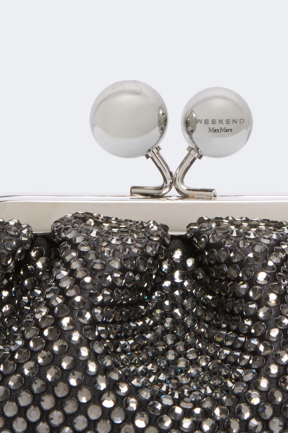Pasticcino Bag extra small con strass WKAVINO 001NERO Max Mara Weekend
