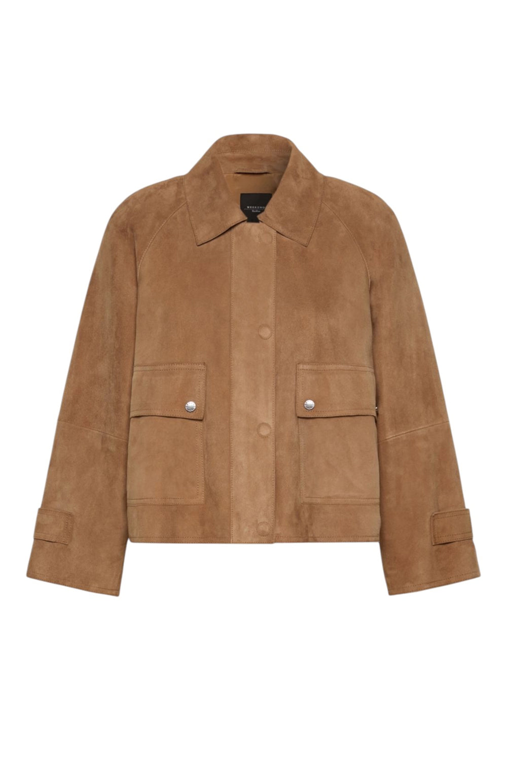 Giacca in morbido suede WKDABITO 001NOCCIOLA Max Mara Weekend