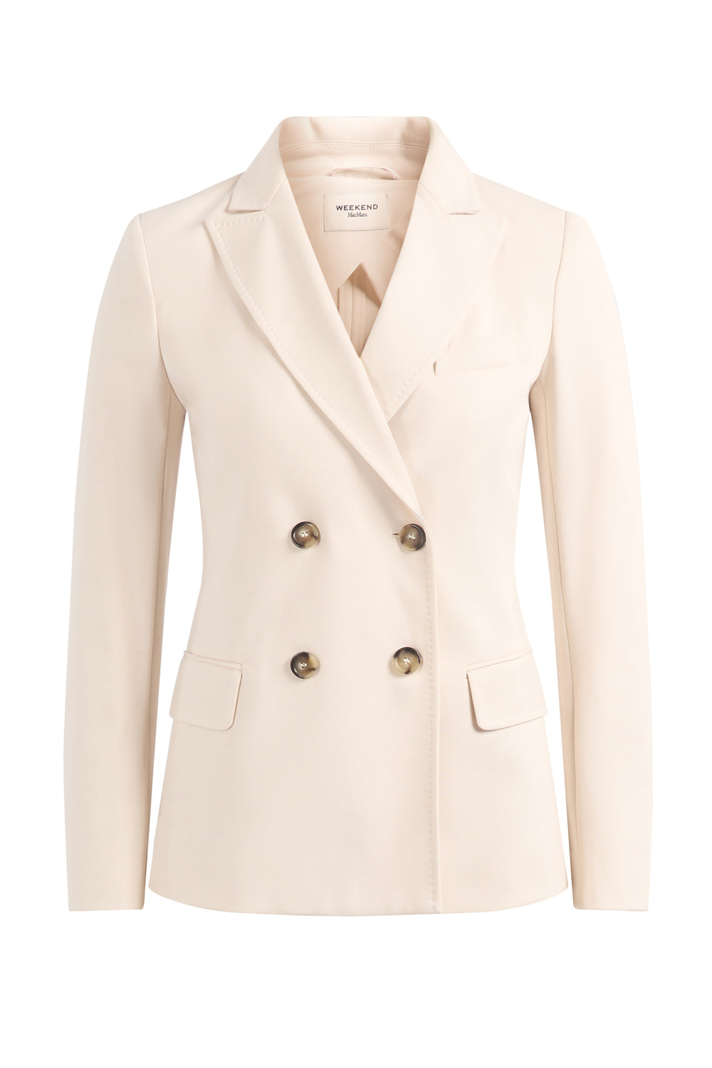 Blazer Weekend Max Mara in jersey WKDCOLIBRI 004AVORIO Max Mara Weekend