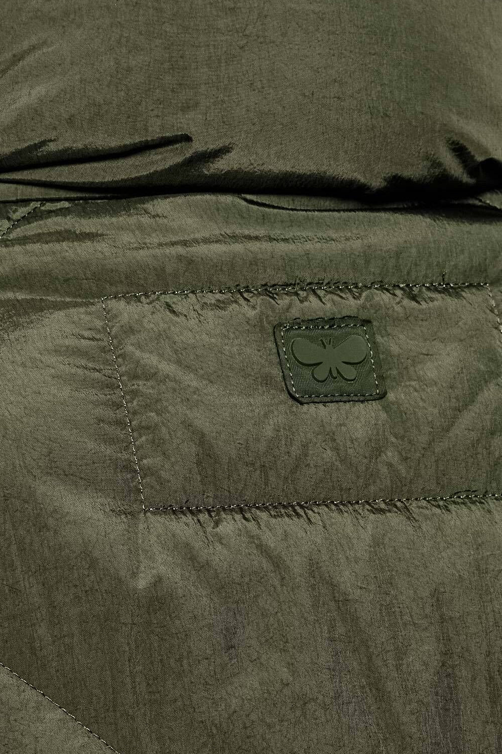 piumino corto con zip WKDEDITO 003VERDE KAKI Max Mara Weekend