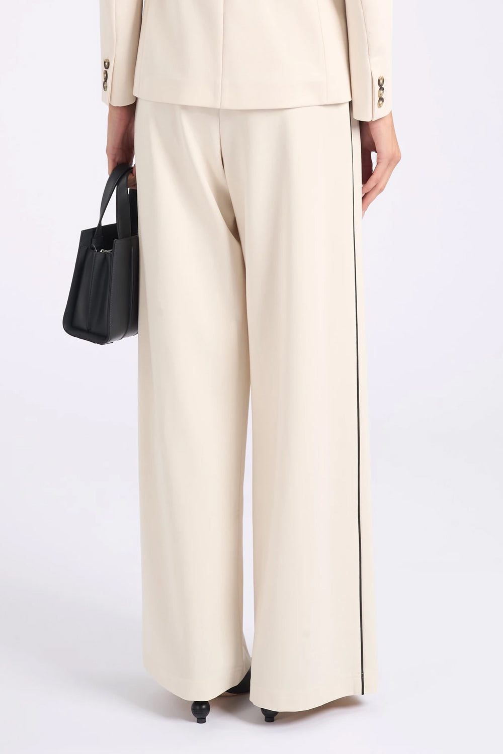 Pantalone in jersey WKDGODEZIA 004AVORIO Max Mara Weekend