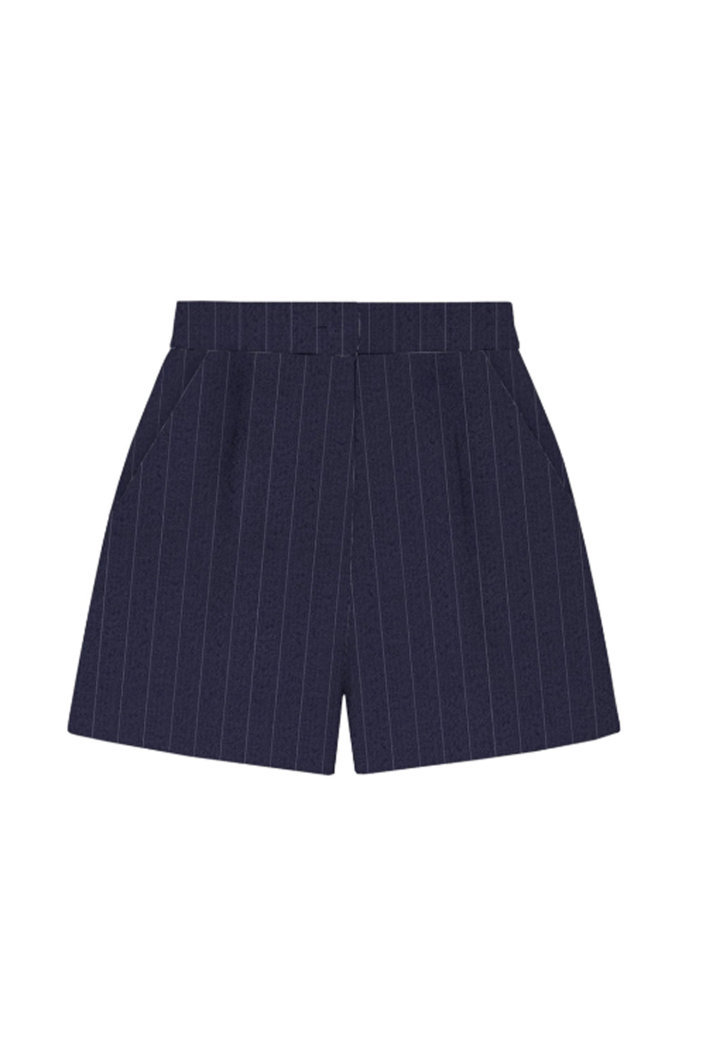 Shorts in flanella di misto lana con motivo gessato AYA0003 /00975M Mc2 Saint Barth