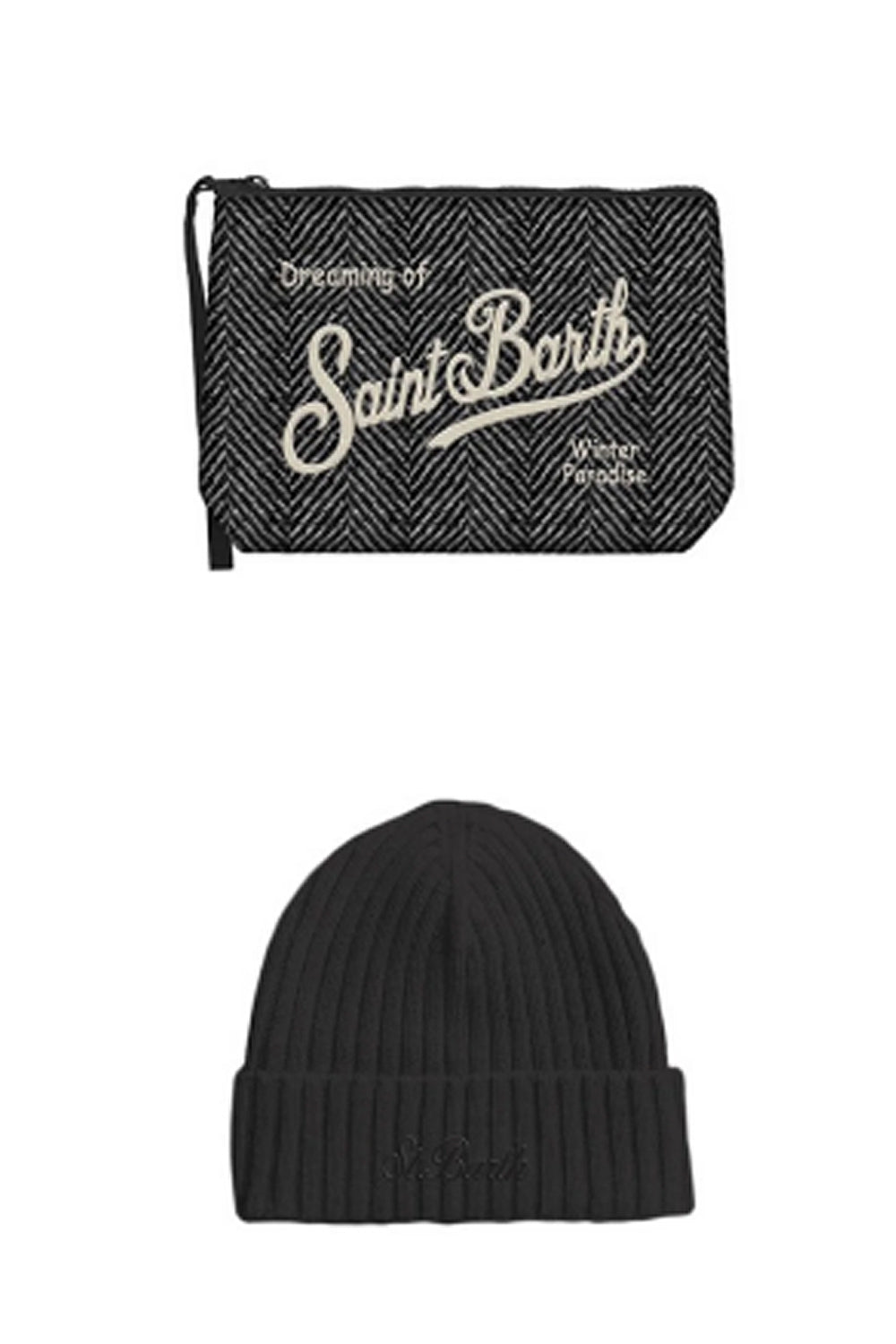 box regalo cappello + pochette BOX0042 /03608M Mc2 Saint Barth