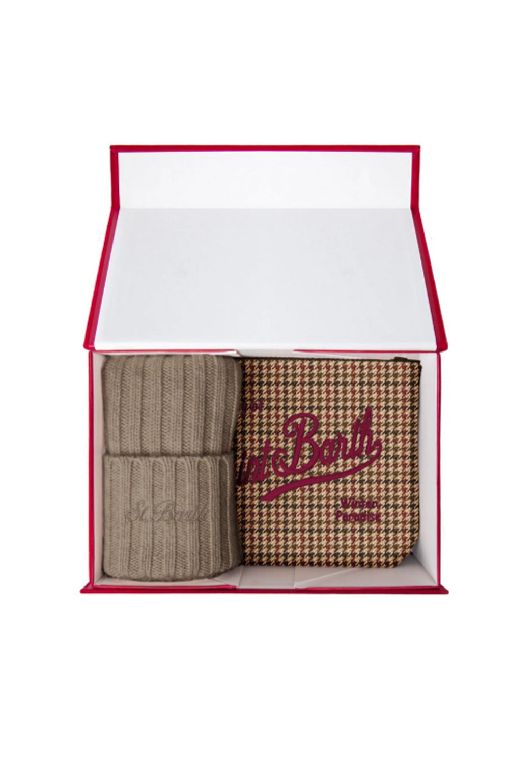 box regalo cappello + pochette BOX0042 /03611M Mc2 Saint Barth