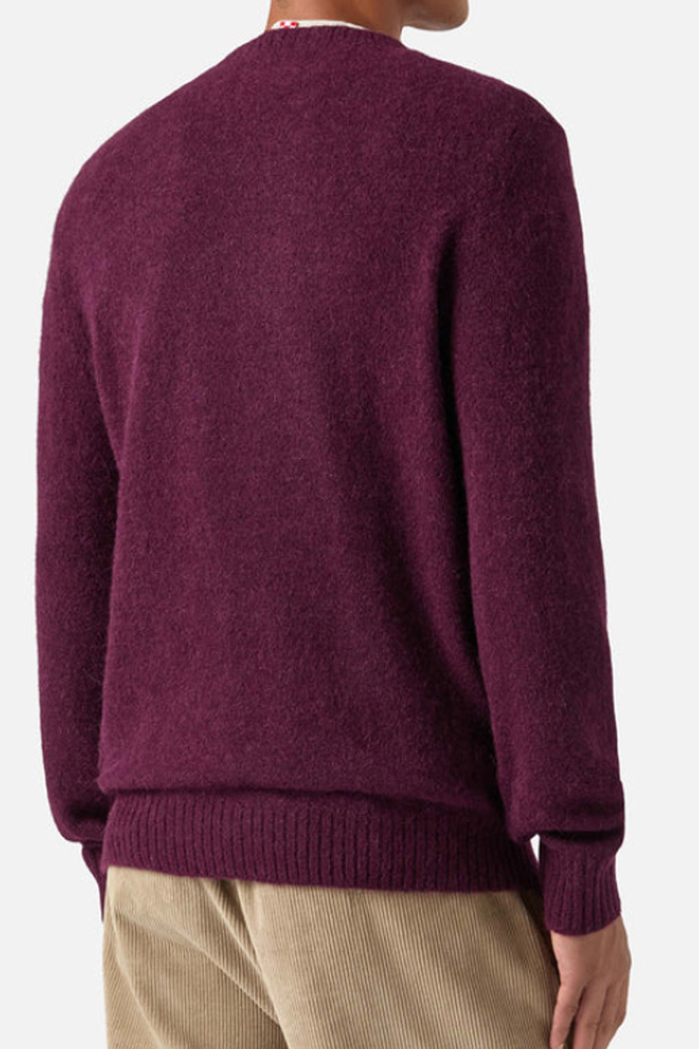 Maglia girocollo Regent in misto alpaca REGE006 /00038M Mc2 Saint Barth